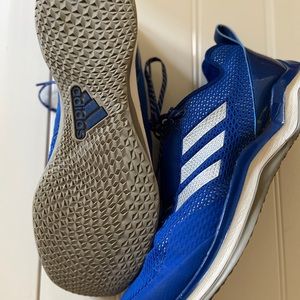 Adidas turf shoes size 12 men’s royal blue